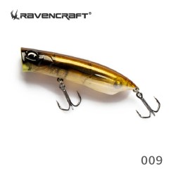 Surface popper and crawler lures